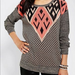 Urban Outfitters Ecote Intarsia Pullover Sweater